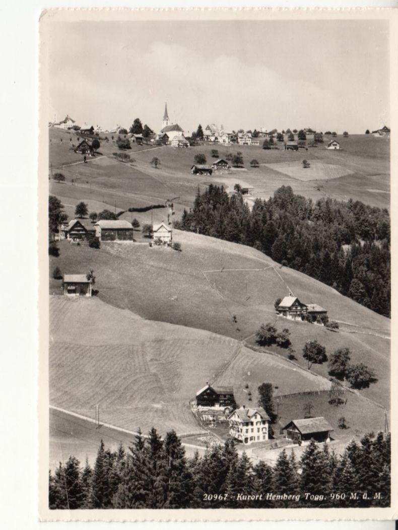 Ansichtskarten: Hemberg 1963 – Gebraucht aus Bürglen TG von StampGraf
