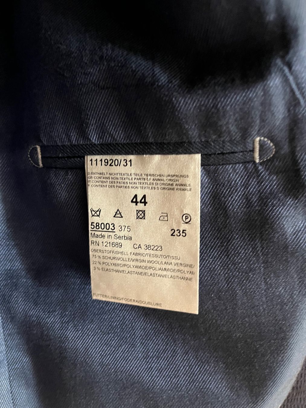 Drykorn Giacche: Herren Blazer von Drykorn, Gr. 44 – Usato da Madetswil venduto da Babalou 7