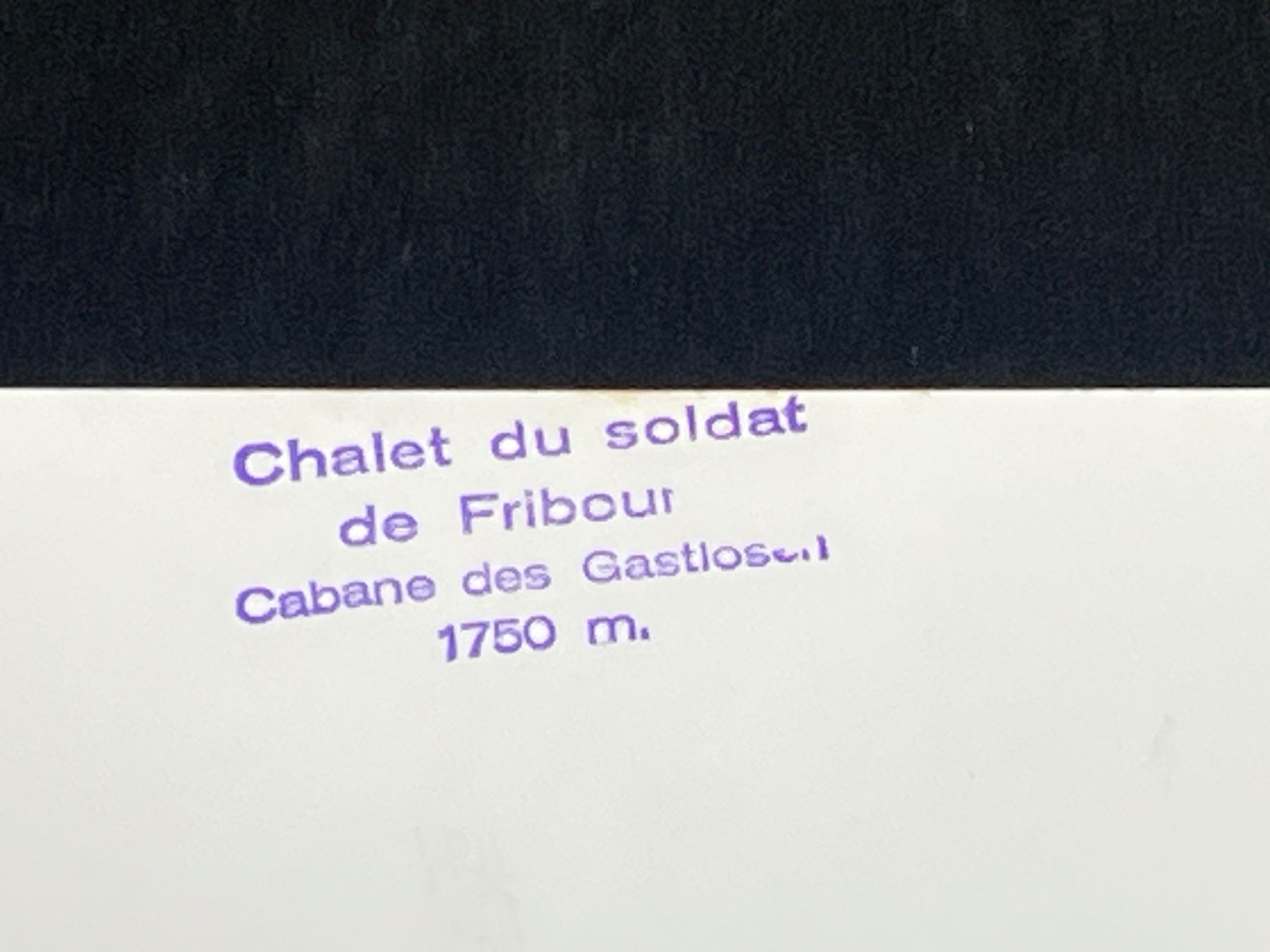 Cartoline postali: Sattelspitzen: Nordwestwand – Usato da Widnau venduto da Brusi9 2