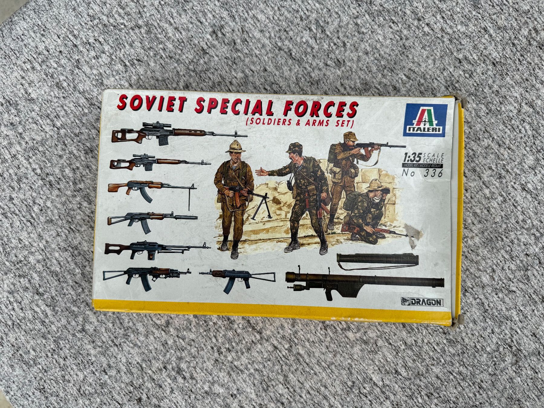 Italeri Kit di modellismo & Modellini statici: Italeri 1:35 Soviet Special Forces  vintage – Nuovo (secondo la descrizione) da Chiasso venduto da Carrara-Modellismo