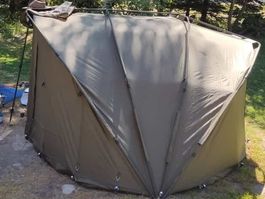 Carp Zelt Bivvy Used 2 Personen mit Zeltunterlage