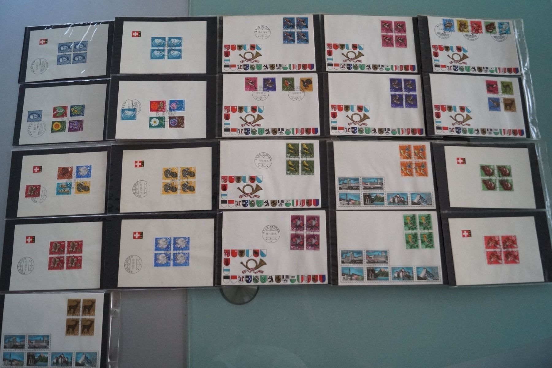 Tutti i francobolli: Pro Juventute Briefmarken Kollektion – Usato da Nürensdorf venduto da Jx3p 1