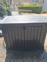 Gartenbox Aufbewahrungsbox dunkelgrau