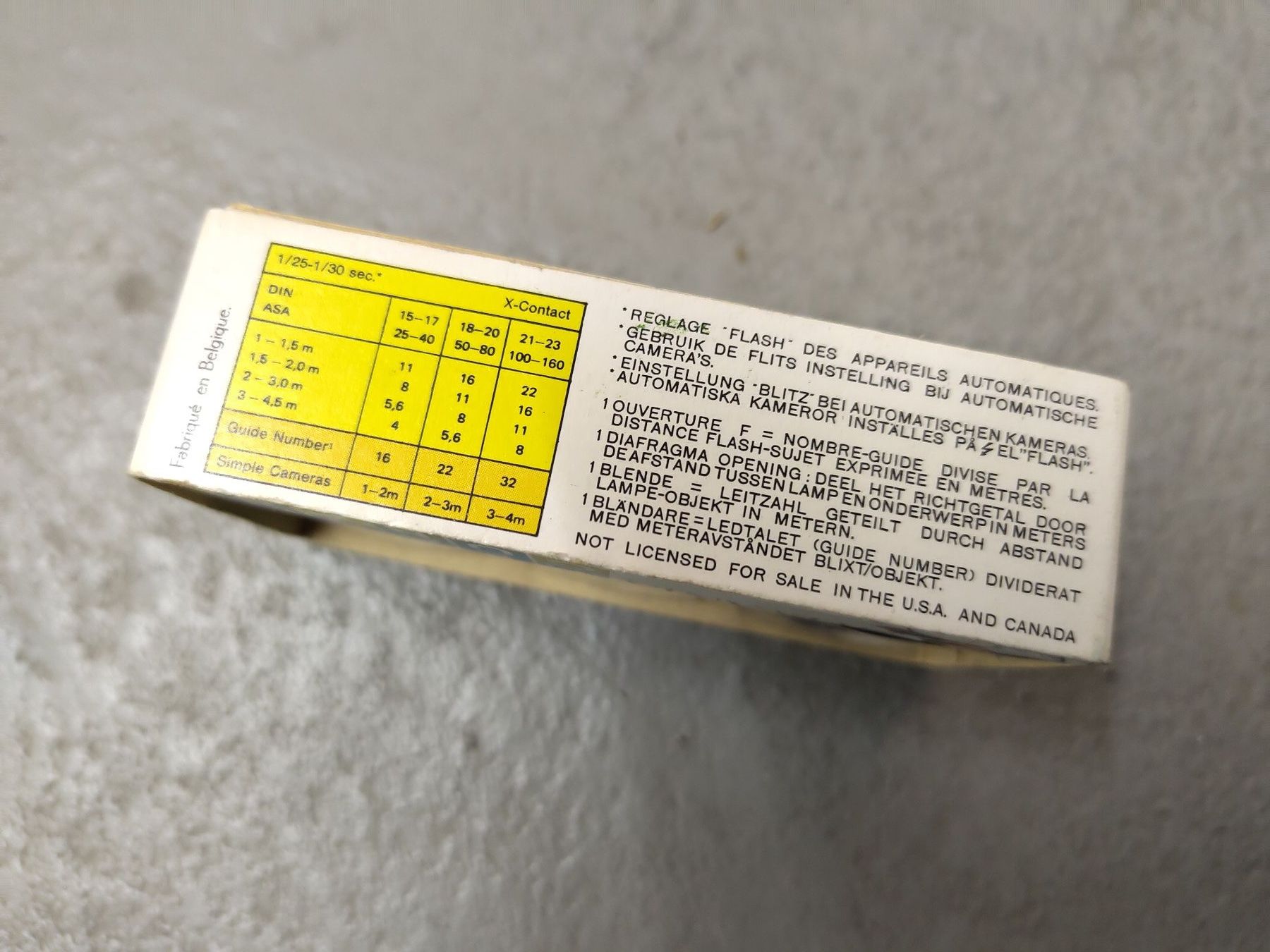Flash: Sylvania Flash Cubes Blitzwürfel – Nuovo (secondo la descrizione) da Visp venduto da a-division 1