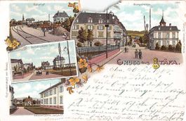 Schöne Ansichtskarte Stäfa ZH 1902 Zürich