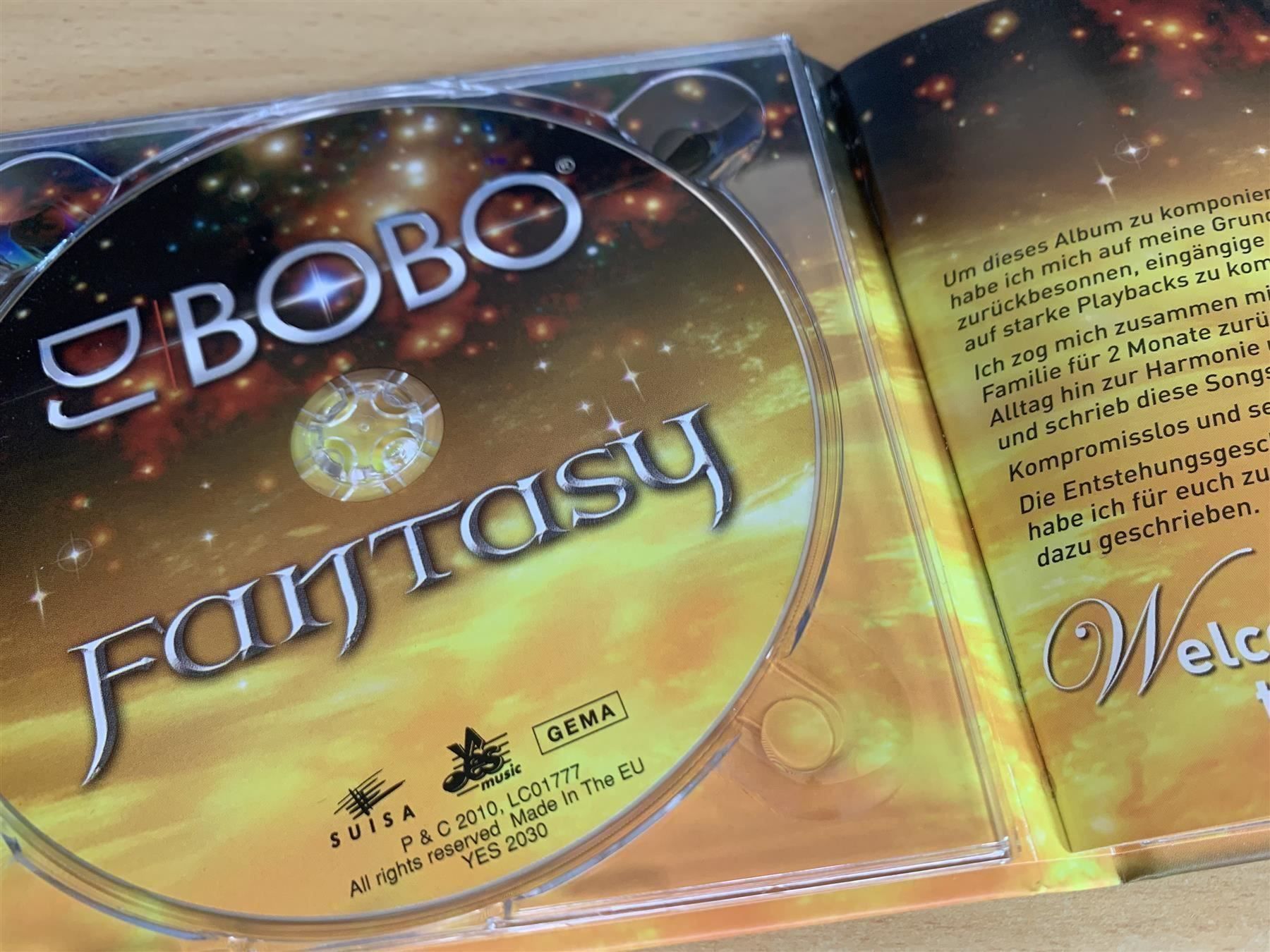 CD: DJ BoBo – Fantasy - 2 CD – Usato da Rikon im Tösstal venduto da Alpenmutz 2