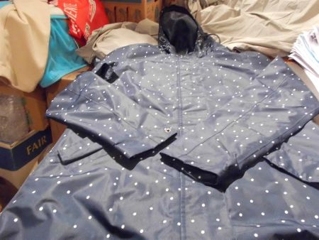 Regenjacke Grösse 36, Tchibo, dunkelblau