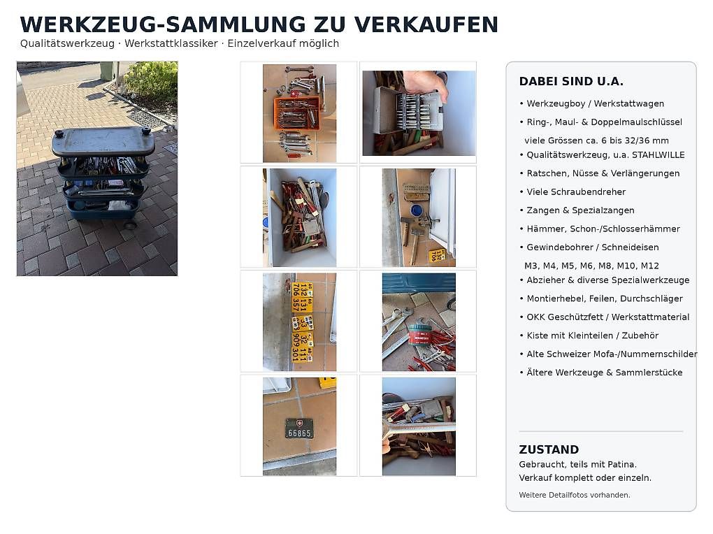Tutti gli attrezzi: Werzeug – Usato da Ilanz venduto da eli_bf7h 2
