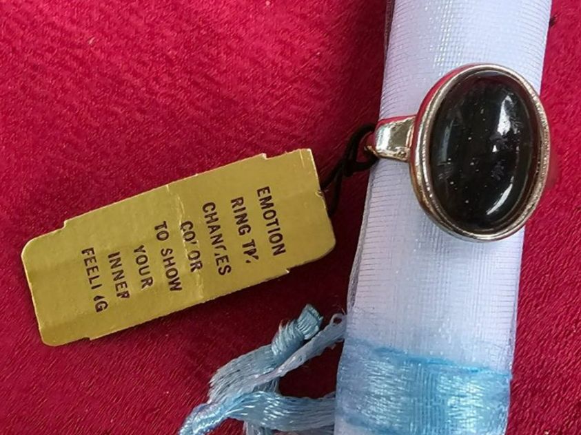 Anelli: Vintage Emotions-Ring, mit Gefühl Stein, S-M Gr. 18 – Usato da Münchenbuchsee venduto da babilibern
