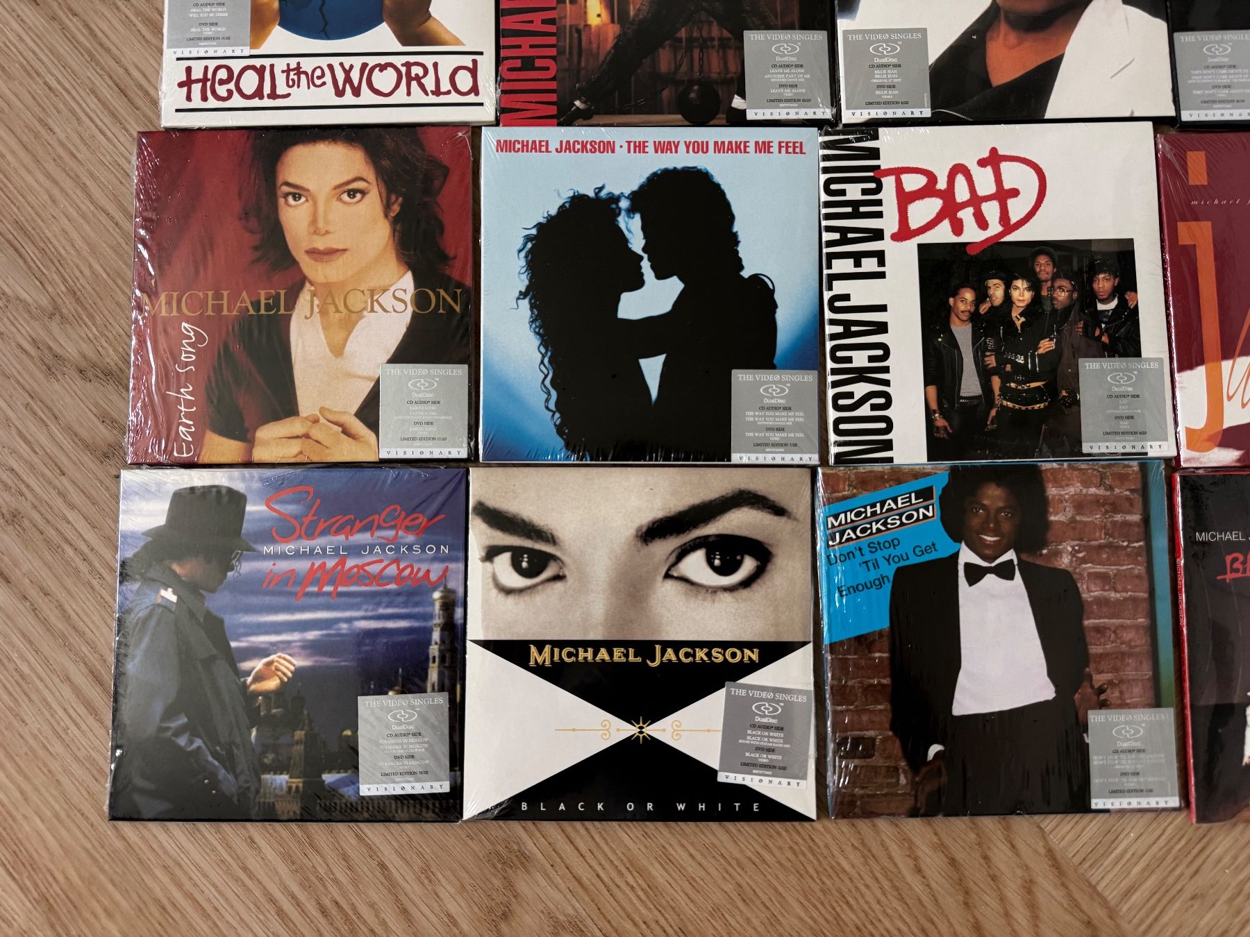 CD: Michael Jackson-Visionary Limitierte Box Nr. 060301 – Nuovo e nell'imballaggio originale da Walperswil venduto da So1me25 4