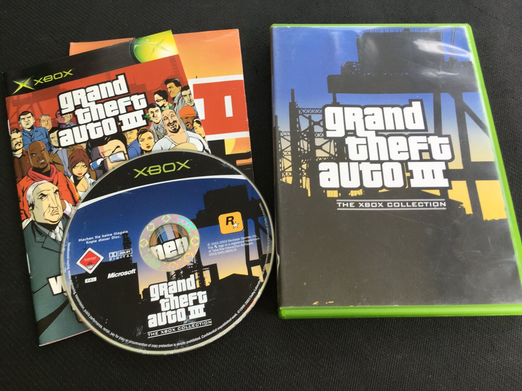 Microsoft Spiele: GTA III Grand Theft Auto - Xbox - Xbox – Gebraucht aus St.Gallen von sjosjo