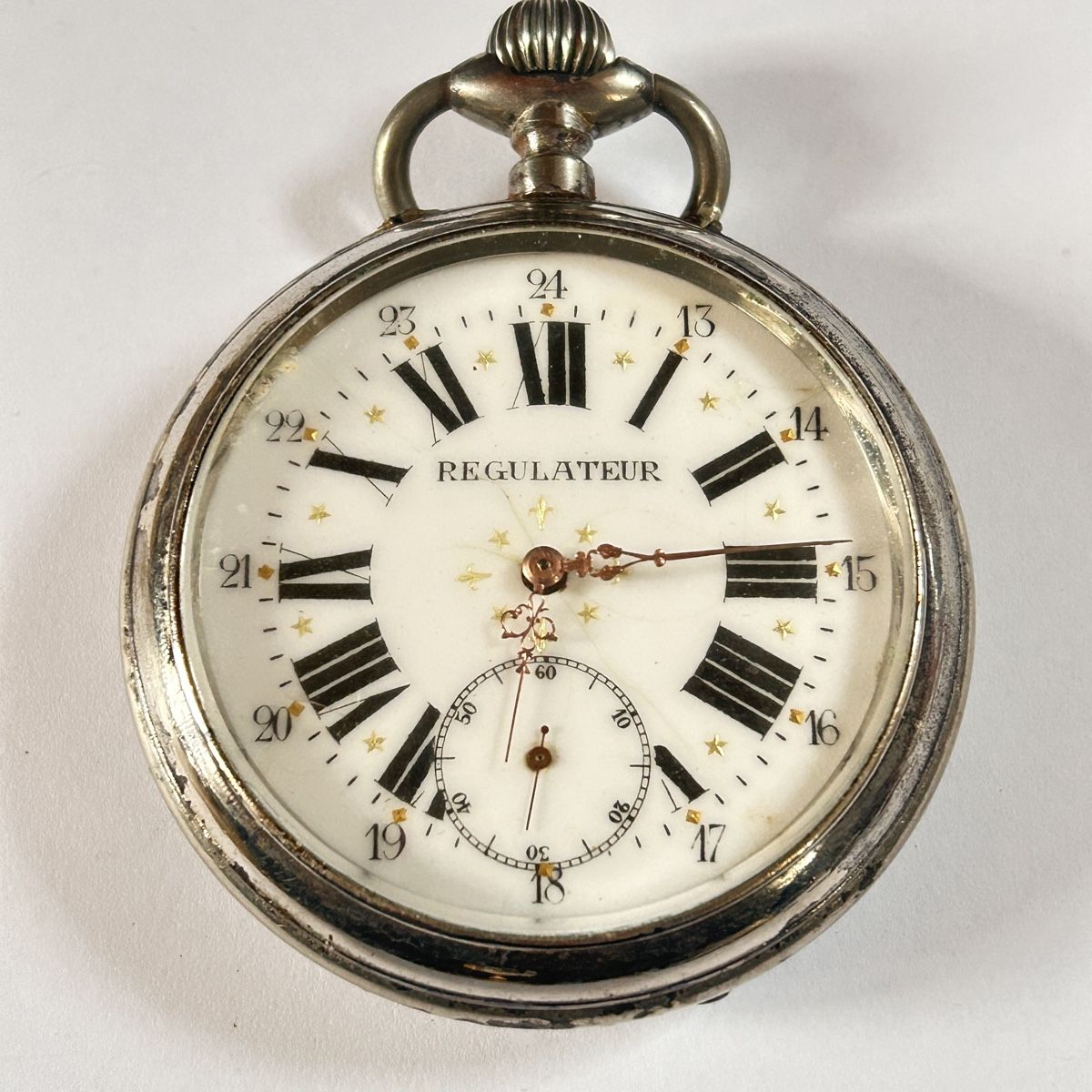 Orologi: Grosse Taschenuhr REGULATOR – Usato da Basel venduto da bellespirit 7