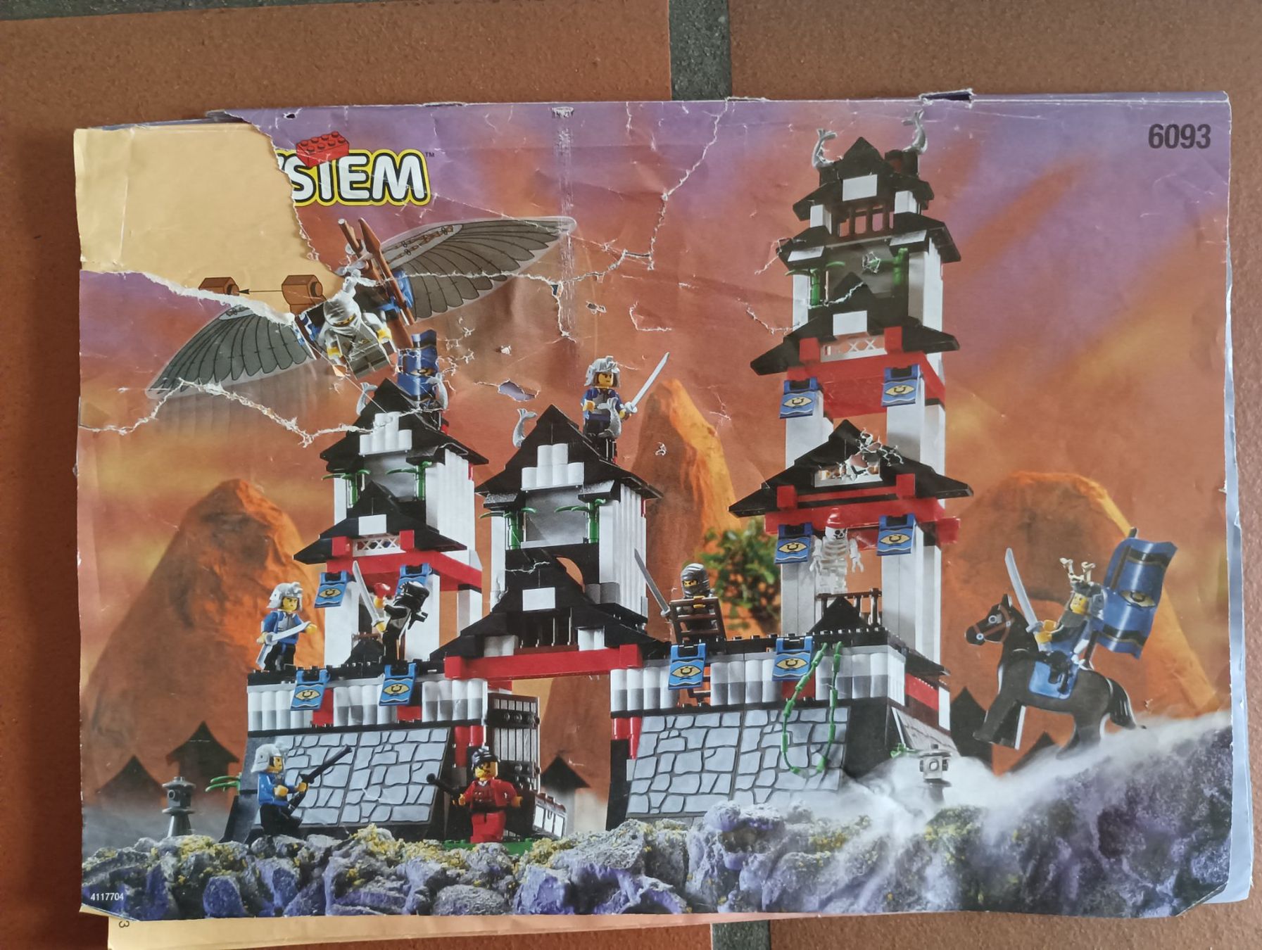 Lego Giocattoli: 6093 Flying Ninja's Fortress – Usato da Bremgarten AG venduto da redstar69 2