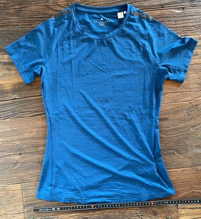 Running-Shirt von adidas | Gr. M, blau, Kurzarm