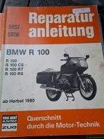 BMW R 100 ab Herbst 1980 reparatur Anleitung 130 seiten 