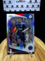 2025-26 Topps Chrome UCC Warren Zaïre-Emery PSG Refractor