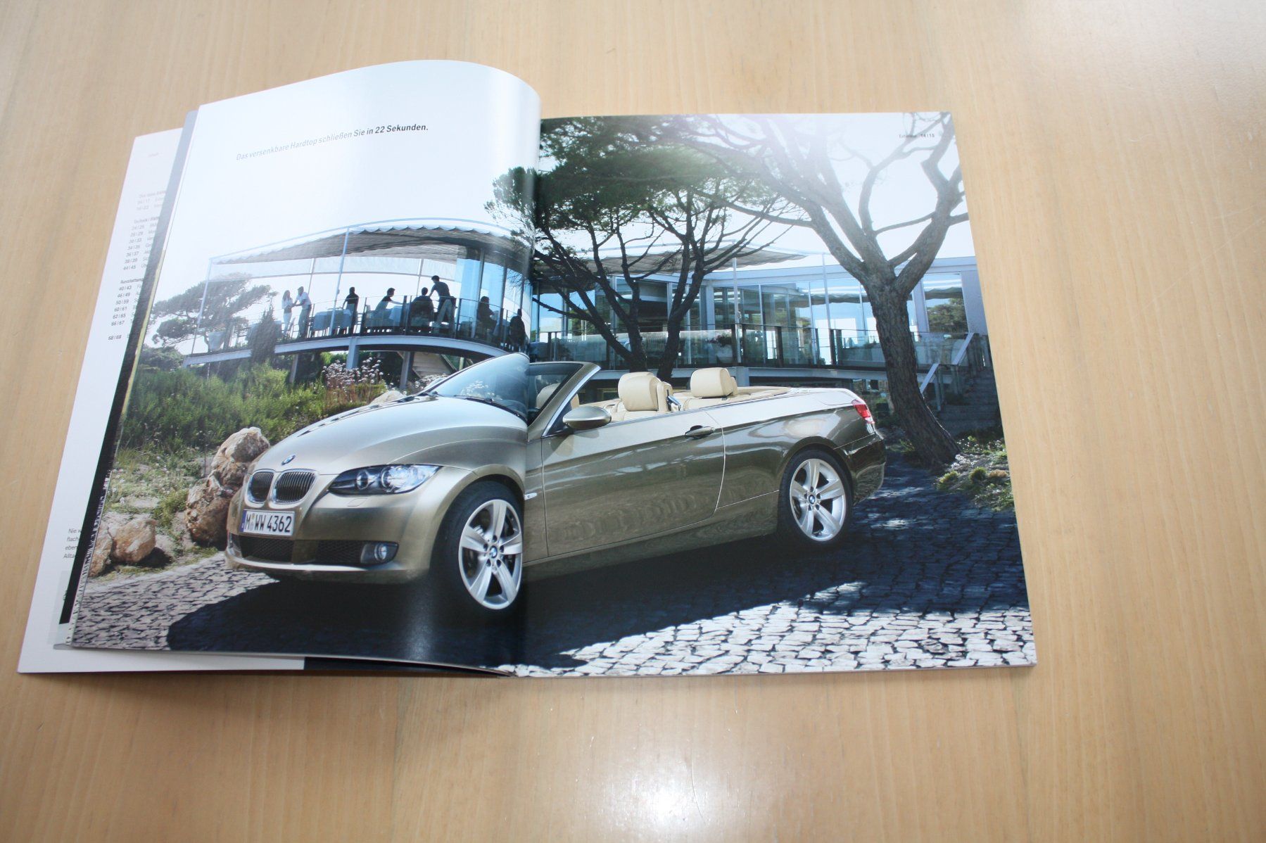 BMW Documenti: BMW 3er Cabrio Prospekt (E93) - 2007 – Usato da Wikon venduto da erwin400 6