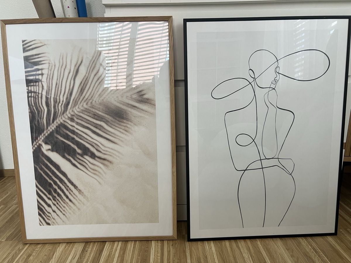 Poster & Bilder: 2 Wandbilder je 50x70cm – Gebraucht aus Zürich von Navarro11