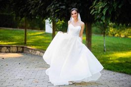 Robe de mariée bustier