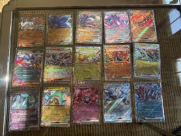 Pokémon Karten Lot 15x Japanisch EX / Mega EX Holo