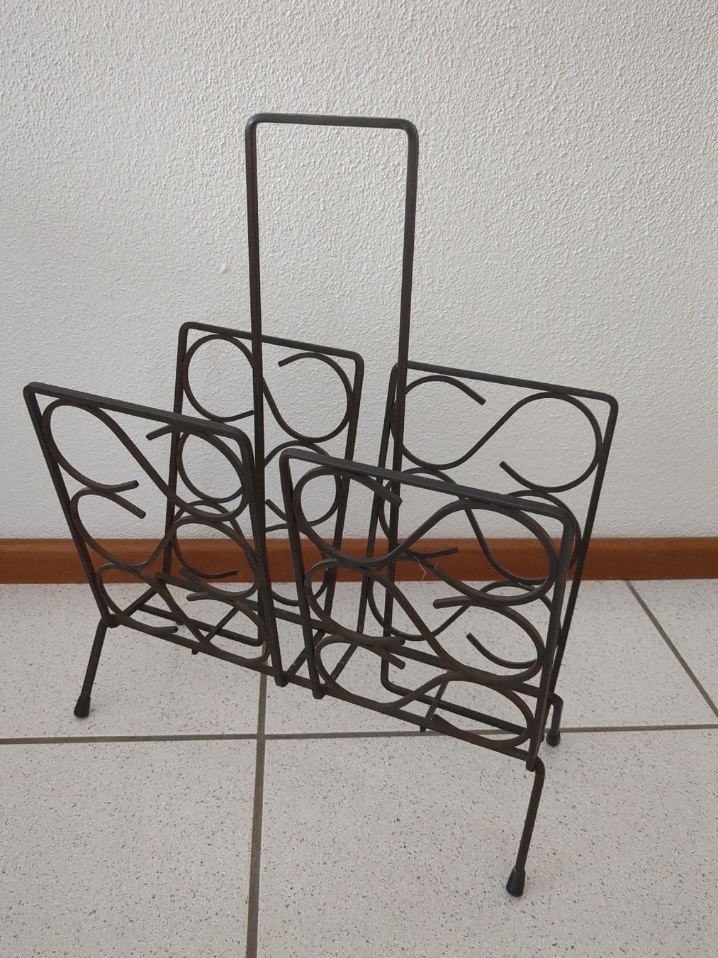 Altro per la casa: Porta riviste vintage in ferro battuto. – Usato da Ligornetto venduto da PoGabriella 1