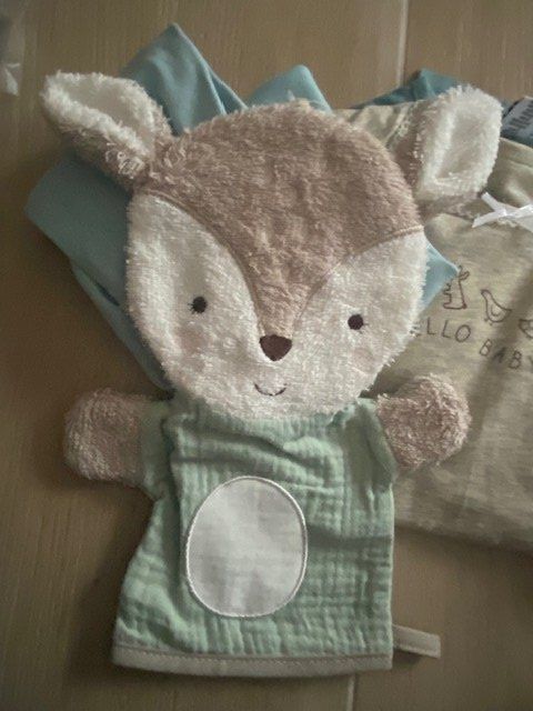 Lotti & Set di vestiti: neues kleines, feines Set Gr. 74 "Reh" – Nuovo (secondo la descrizione) da Staufen venduto da Nasli 1