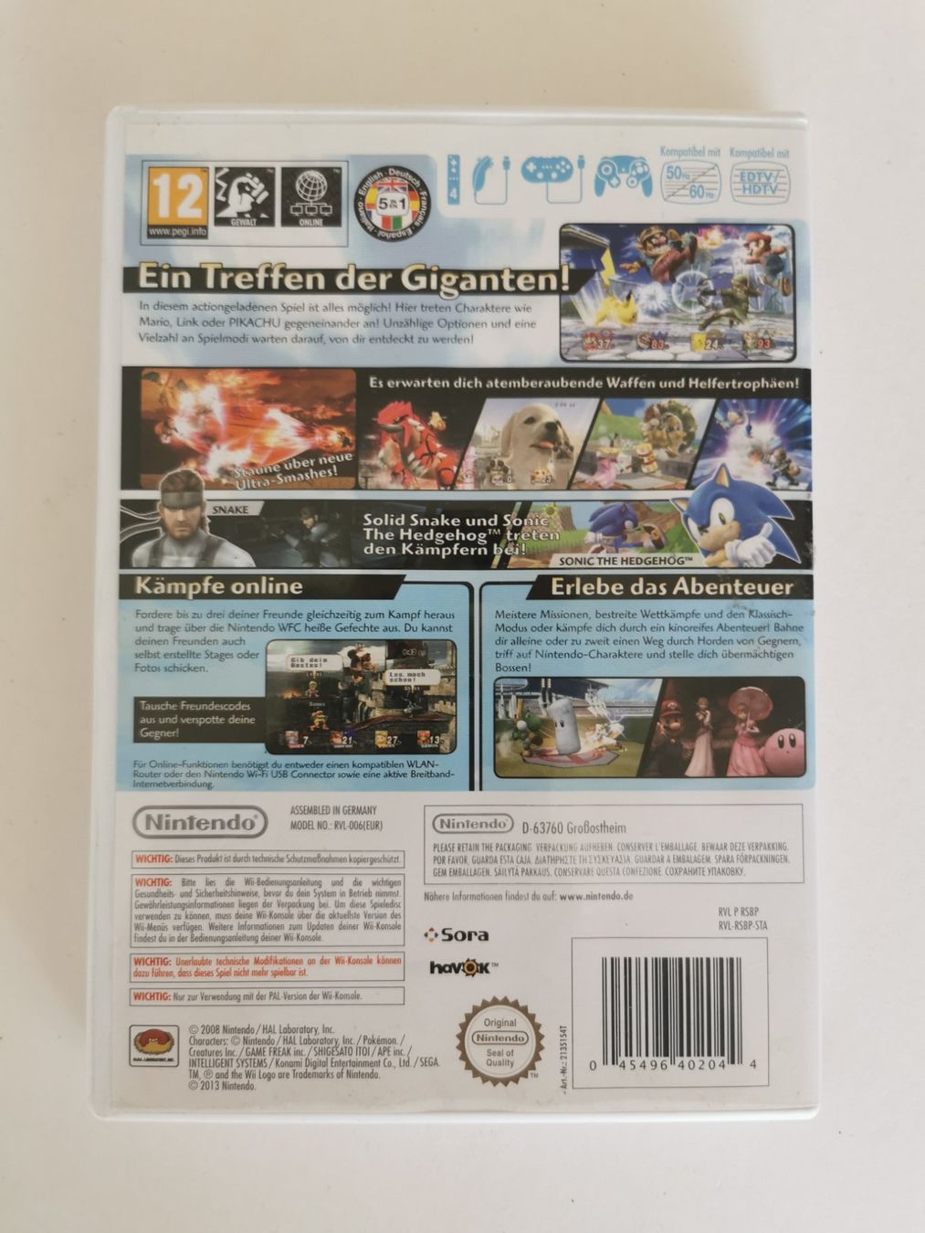 Giochi: Wii - Super Smash Bros Brawl – Usato da Lenzburg venduto da eyworld 2