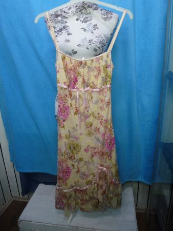 ANA ALCAZAR DESIGNER KLEID GR S ROMANTIK TRÄGER SOMMER NEU