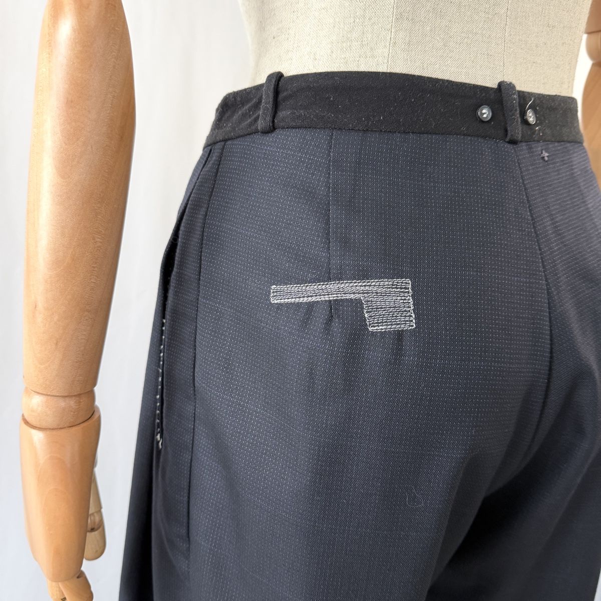Pantaloni: UMIT UNAL Wool Pants – Nuovo (secondo la descrizione) da Emmen venduto da Avviivva_Com2023 7