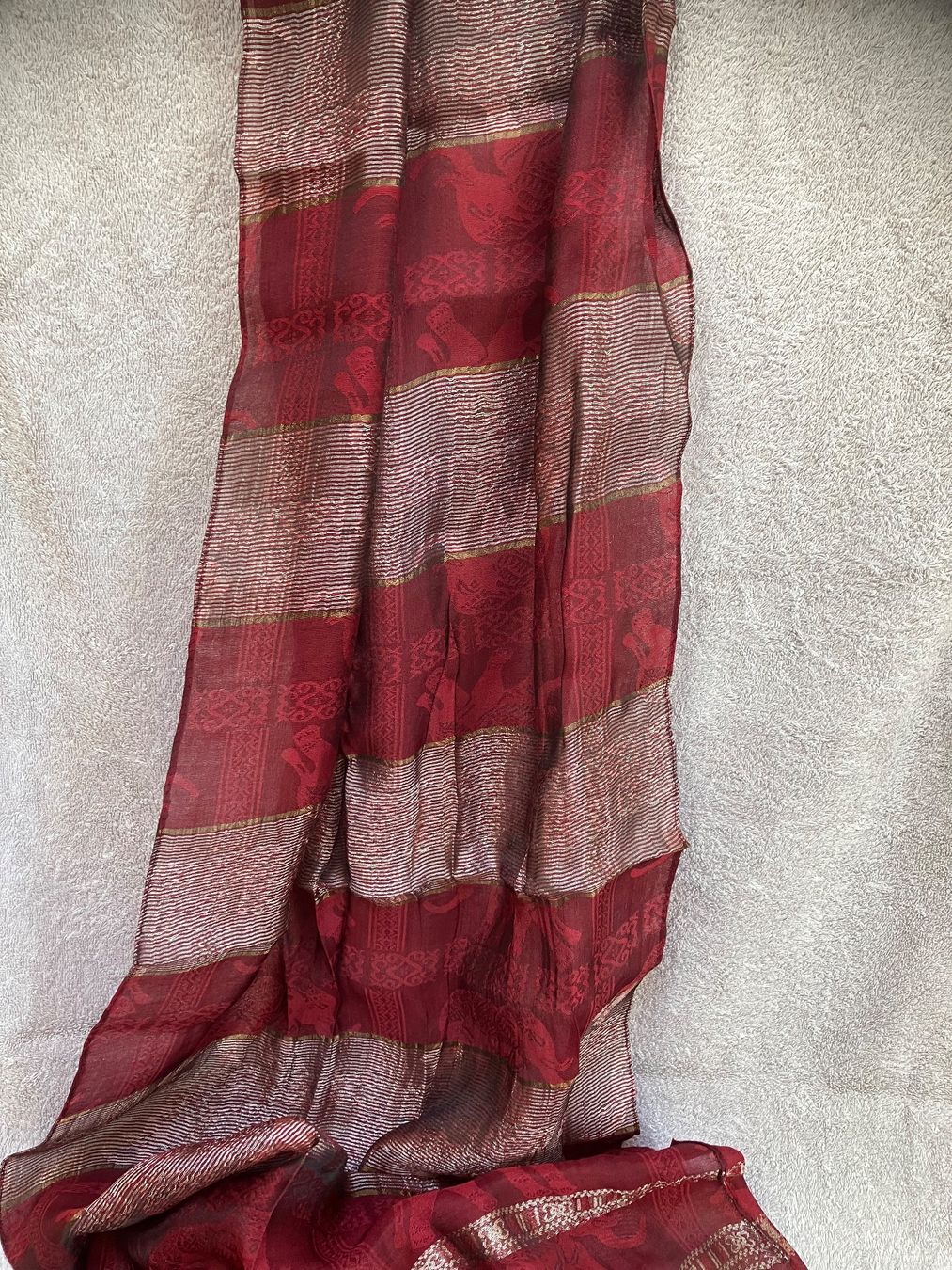 Foulard & Sciarpe: Halstuch  Schal Rot – Nuovo (secondo la descrizione) da Bettwiesen venduto da Zustand57 3