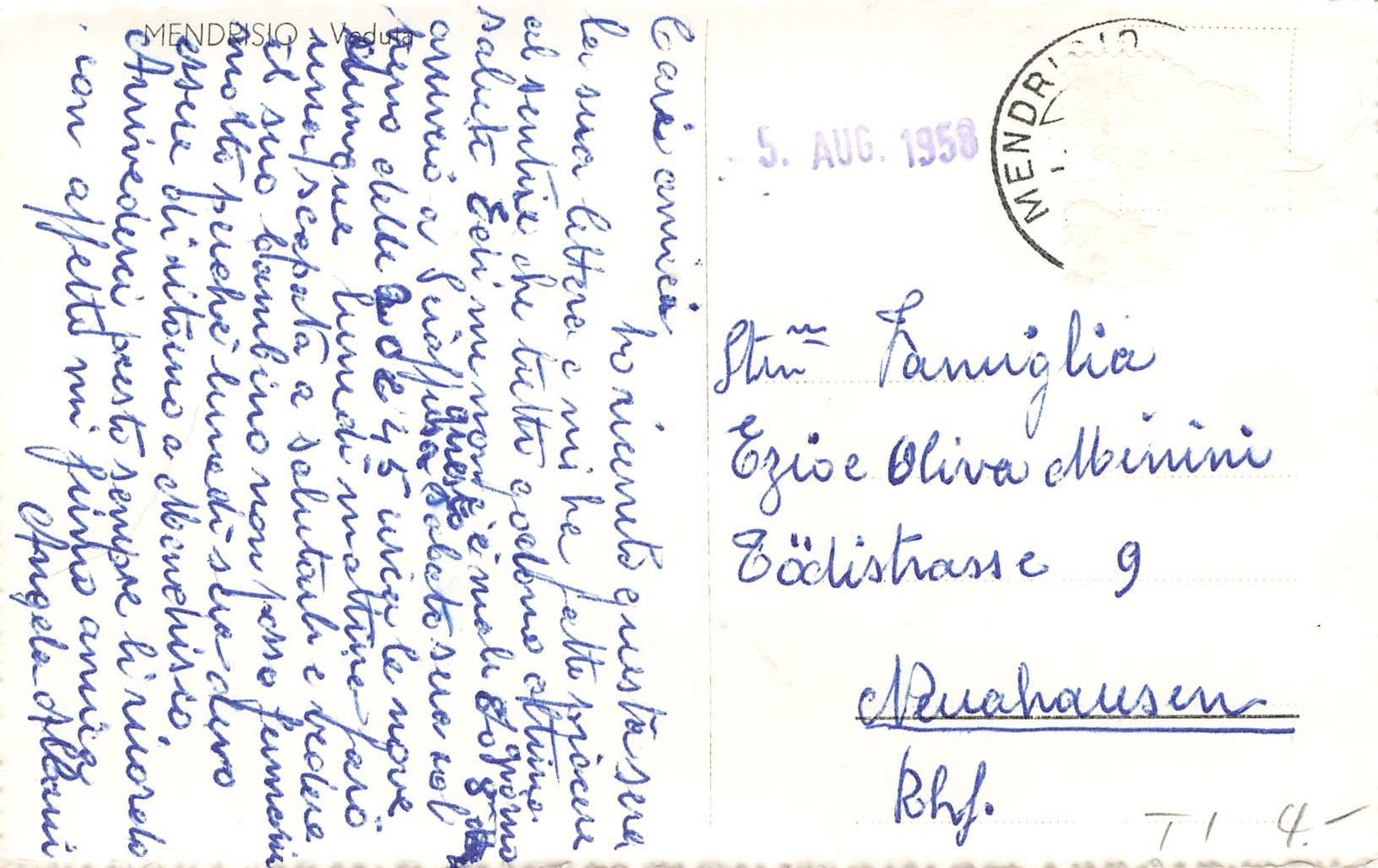 Cartes postales: Mendrisio TI – D'occasion à Biasca par Blenio71 1
