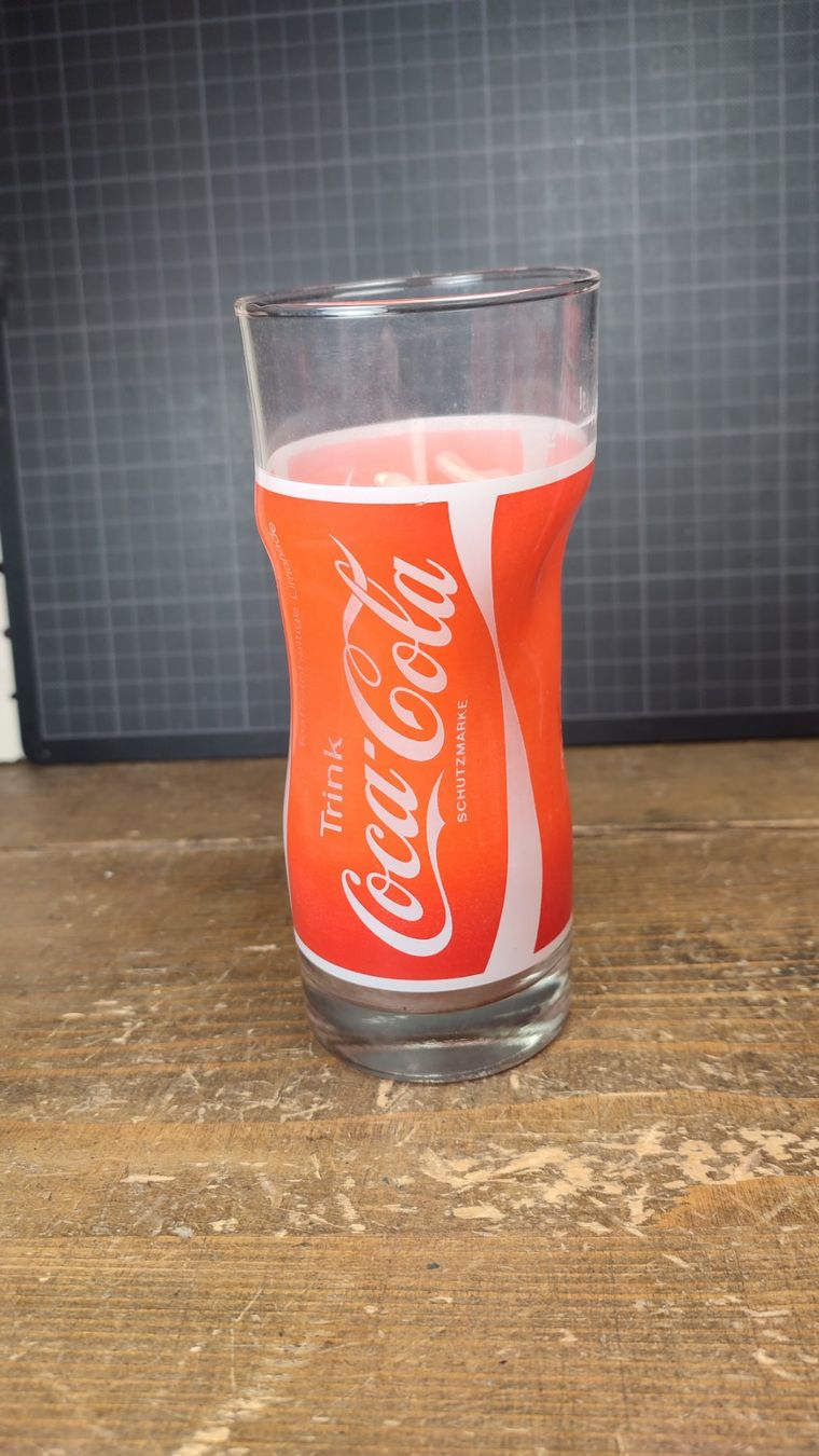 Bicchieri: Wunderschönes altes COCA-COLA Glas – Usato da Gelterkinden venduto da MYSTOREFORYOU4460