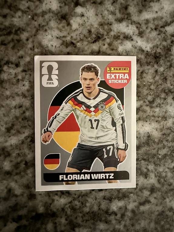 Panini Carte collezionabili: Extra Sticker silber Florian Wirtz – Nuovo (secondo la descrizione) da Oberstammheim venduto da riis_sz