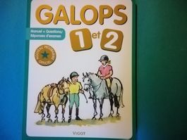 Livre Galops 1 et 2 - Manuel d'équitation pour examens éq...