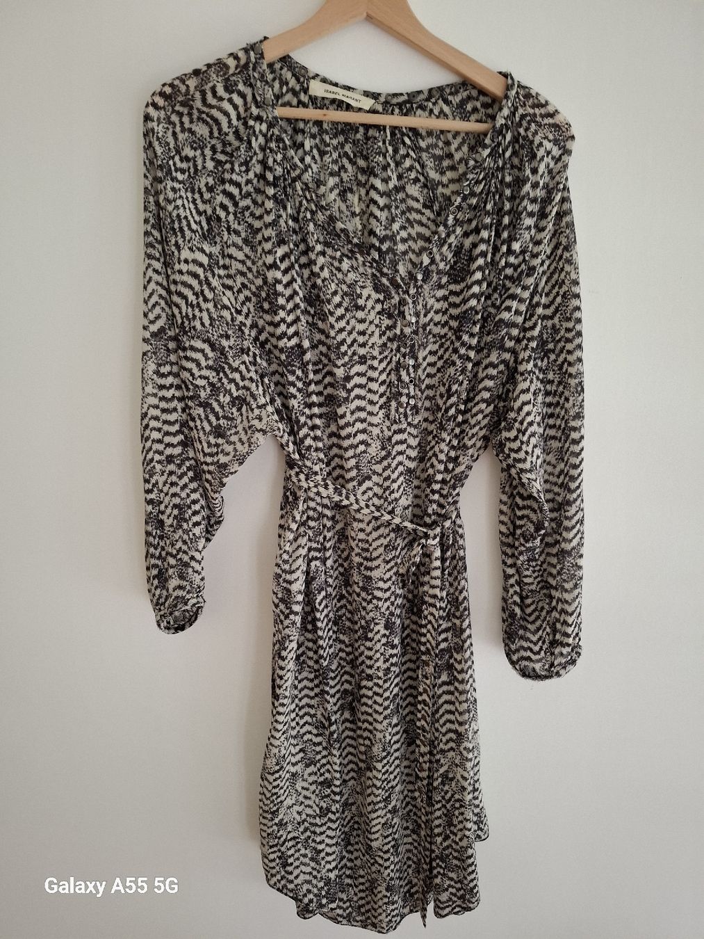 Isabel Marant Vestiti: Robe Isabel Marant, Taille 36, soie Imprimé graphique chic – Usato da Payerne venduto da wardi11
