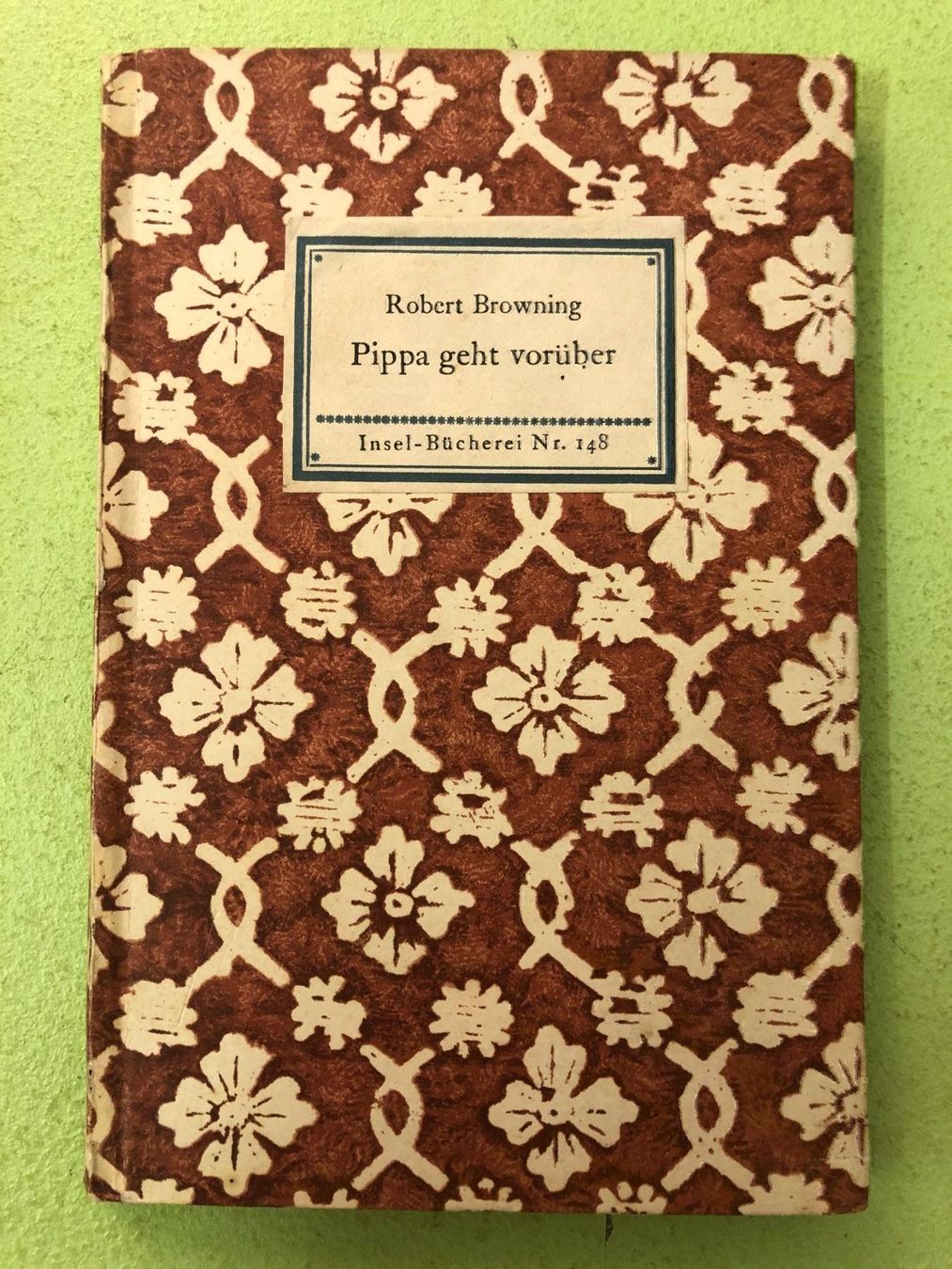 Bücher: Robert Browning: Pippa geht vorüber – Gebraucht aus Zürich von allp