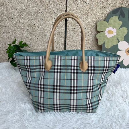 Burberry Blue Label Handtasche Kariert Grösse 46x24cm guter 