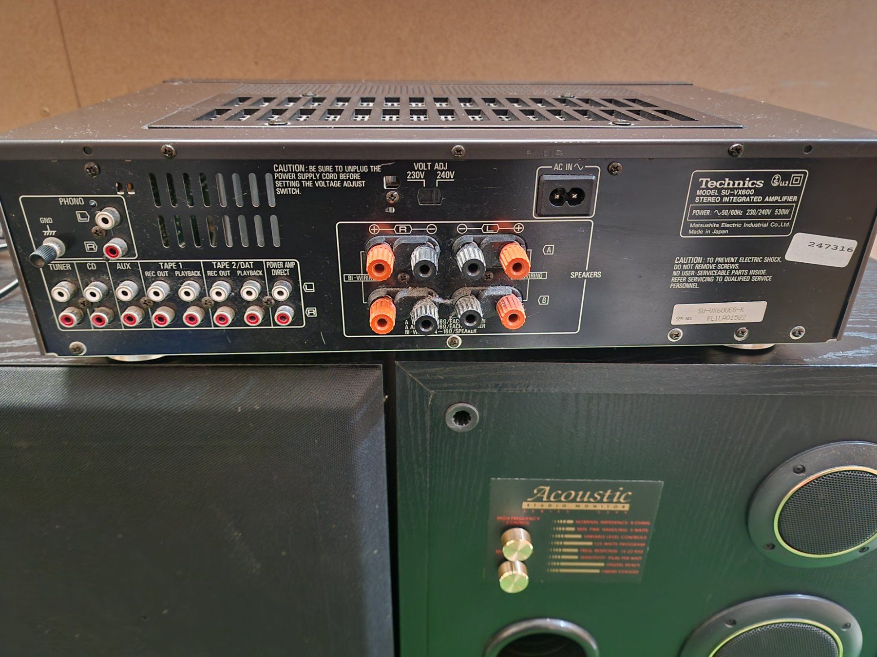 Technics Amplificatori: Technics Verstärker Mit Lautsprecher – Usato da Hendschiken venduto da Black_Rs74 2