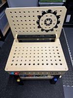 Kinder-Werkbank aus Holz