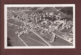 DAVOS-PLATZ - Flieger-Postkarte