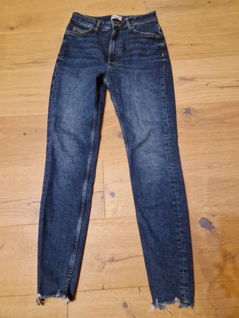 Manguun Damenjeans Skinny High Waist Grösse W27