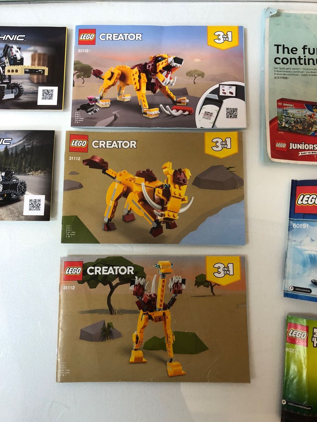 Lego Baukästen: LEGO Diverse Anleitungen 11 Stück – Gebraucht aus Brunnen von Allerwaren 3
