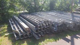 Leitplanken 3.8-4m Kastenprofile Träger verzinkt