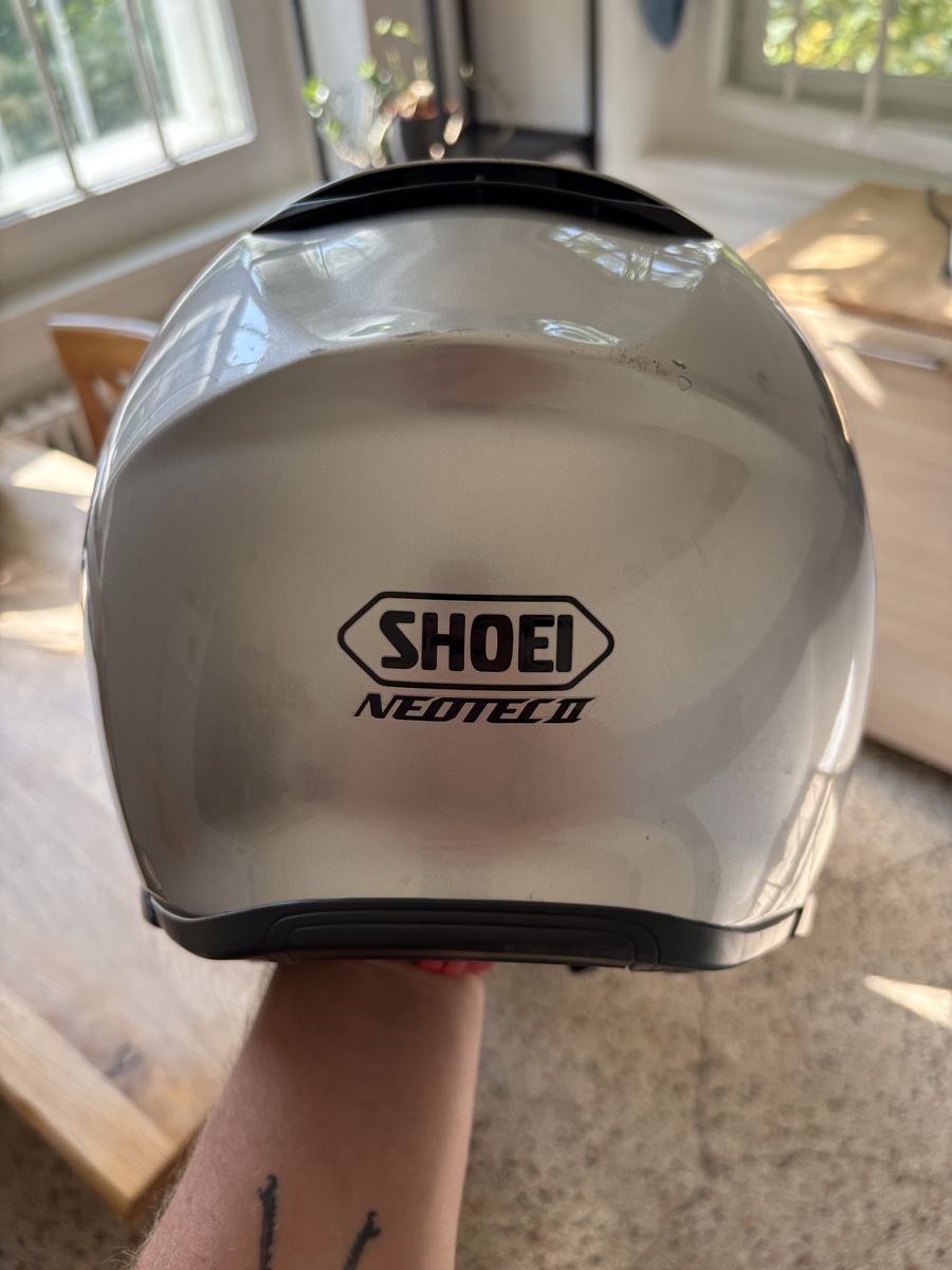 Shoei Helme & Visiere: Shoei Integralhelm Silber Grösse L Gebrauchter – Gebraucht aus Baden von elmo46 5