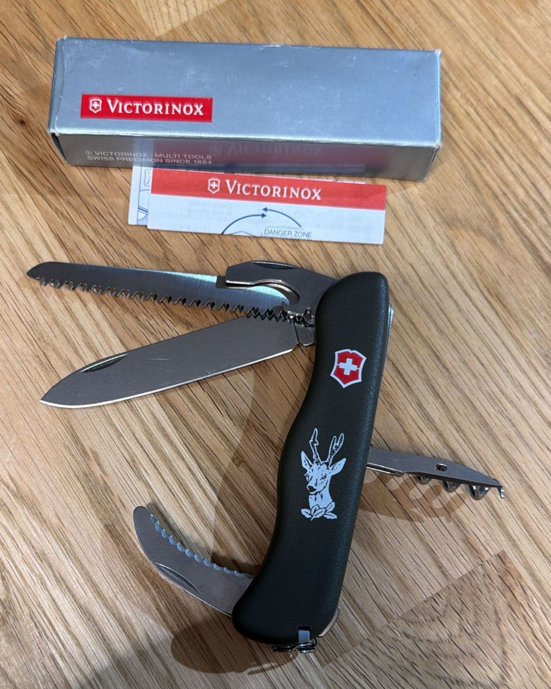 Victorinox Coltelli tascabile: VICTORINOX SACKMESSER HUNTER GREEN – Usato da Zürich venduto da Frei-Occasionen 5