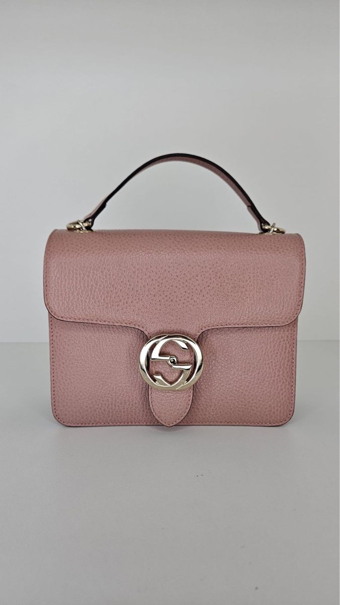 Gucci Taschen für Damen: Gucci Pre Small Dollar Calfskin Interlocking – Gebraucht aus Glattpark(Opfikon) von Sbitizi