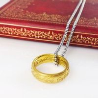 NEUER Ring mit Kette Lord of the Rings Herr der Ringe