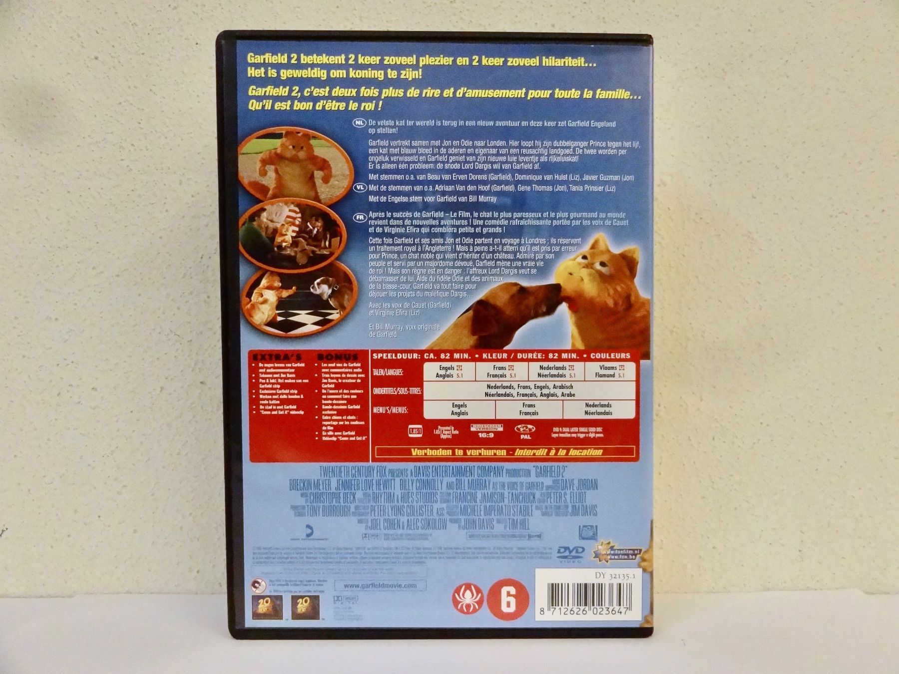 Tutti i DVDs: DVD GARFIELD 2 - FRANCAIS – Usato da Kerzers venduto da wisaundso 1