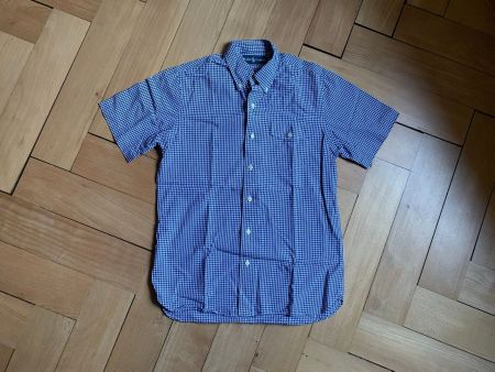 RALPH LAUREN - Hemd blau-weiss kariert S