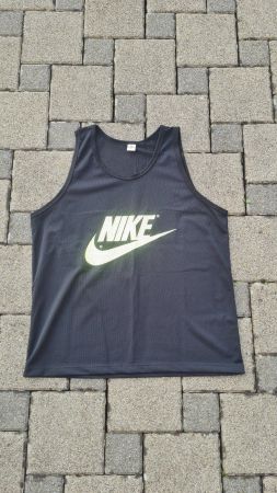 Nike / Tank Top / Fussball / Netz-Shirt / Schwarz / Gr. XL